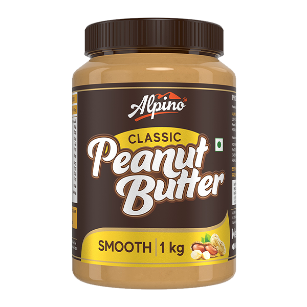 Alpino classic peanut butter smooth 1kg